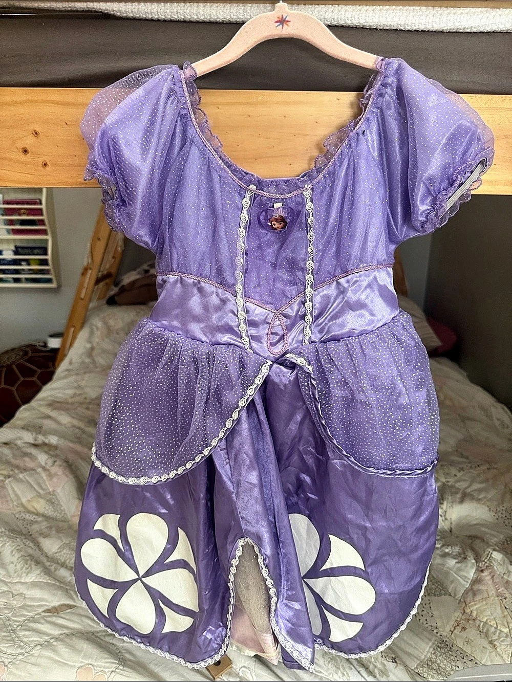 Disney Store Sofia the First Costume Dress Girls 2/3 Purple